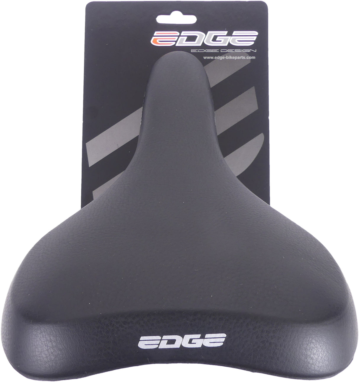 Bicycle saddle Edge Towny with Memory Foam - Black