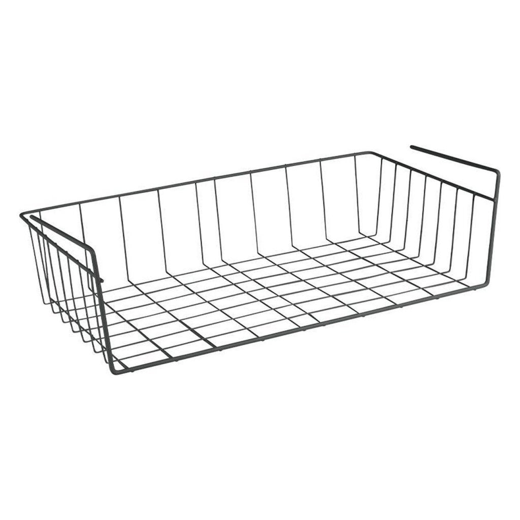 Metaltex Babette 50 Hang Basket 50x26x14 cm svart