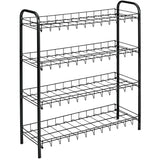 MetalTex Metaltex Shoe Rack 4-lags sko 4 Svart