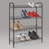 MetalTex Metaltex Shoe Rack 4-lags sko 4 Svart