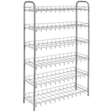 METALTEX METALTEX Shoe rack 6-layer Shoe 6 silver gray