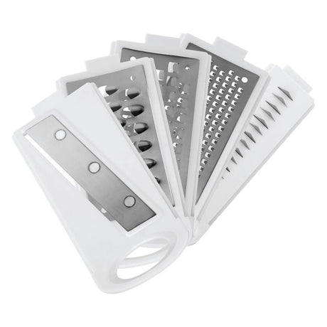 Metaltex profi mandolino 5in1 rasp wit