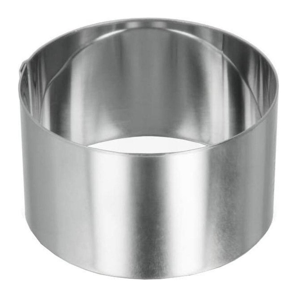 Metaltex metaltex bakring 8x4.5 cm rvs