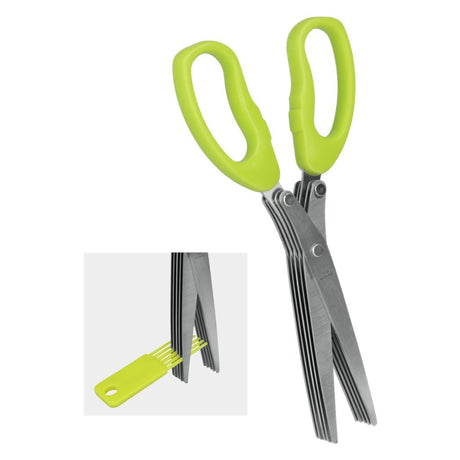 Metaltex kruidenschaar 19 cm groen rvs
