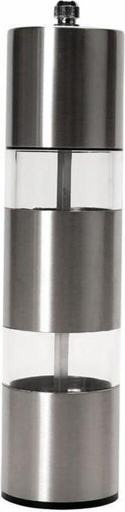 Metaltex kruidenmolen pepermolen 21cm inox acryl