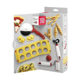 Metaltex metaltex deko food line set voor pasta en pizza