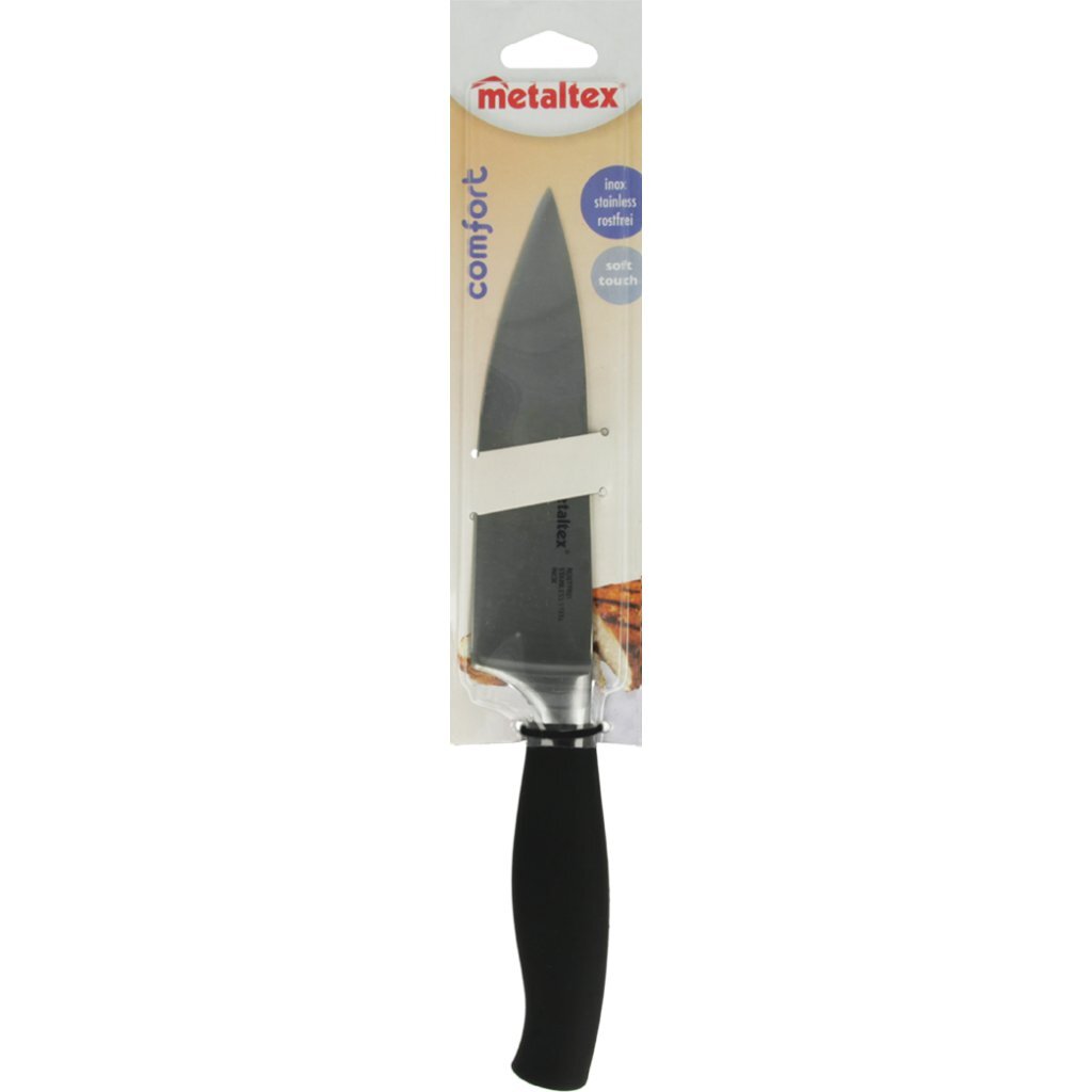 Metaltex Comfort Chefs 30 cm de acero inoxidable negro