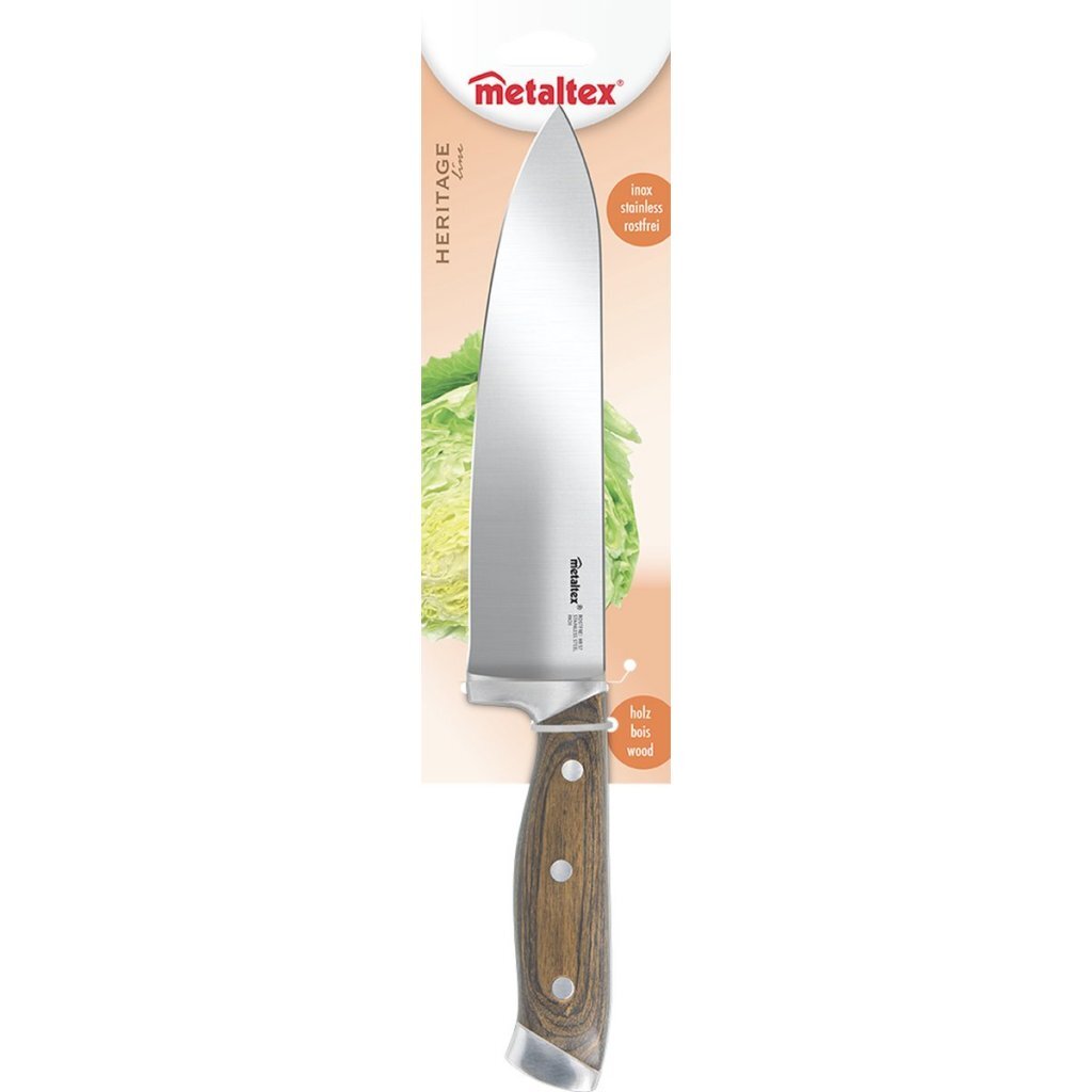 Metaltex Heritage chefs with wooden handle 34 cm