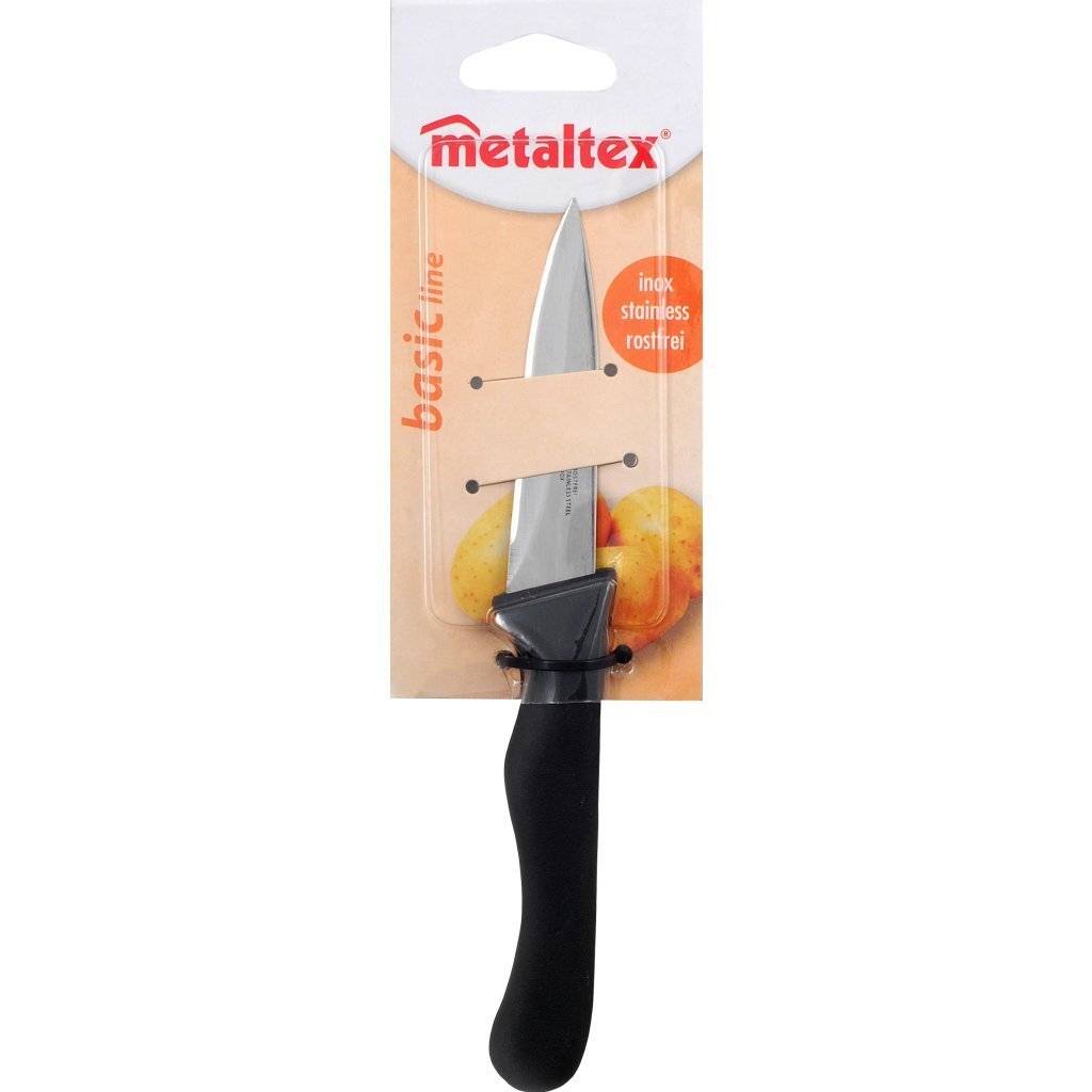 Metaltex Basic Line Kitchen Knife 21,5 cm z nerezové oceli černá