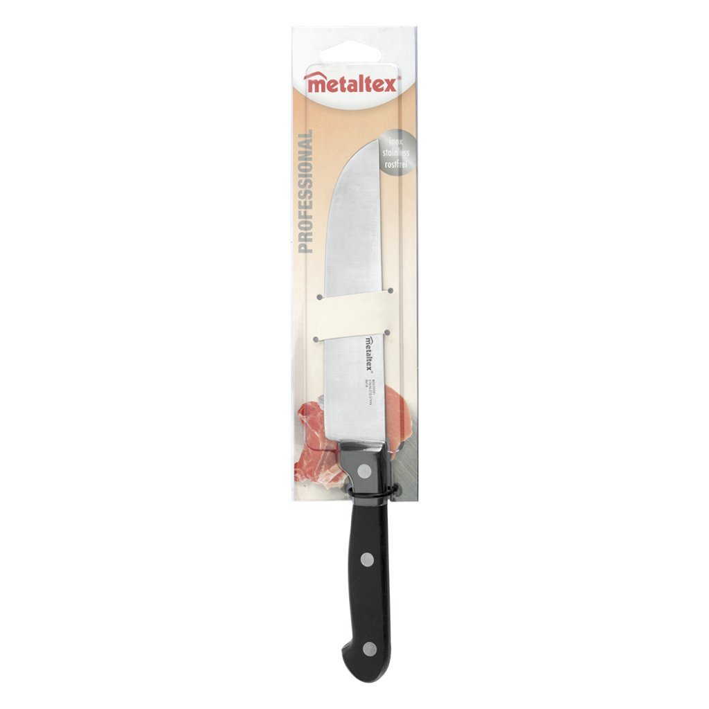 Metaltex metaltex professional chefmes 28 cm zwart rvs