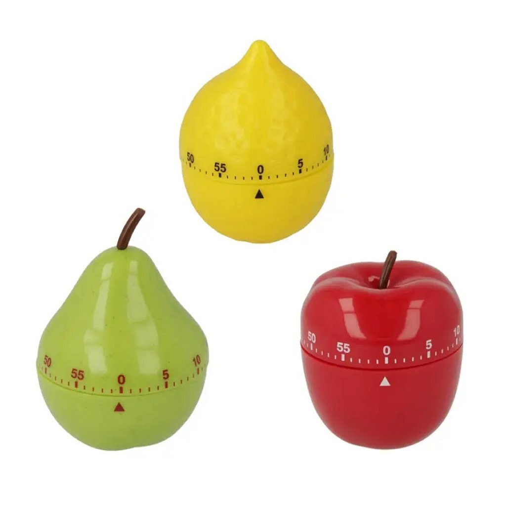 Metaltex keukentimer fruit 60 minuten verschillende uitvoeringen