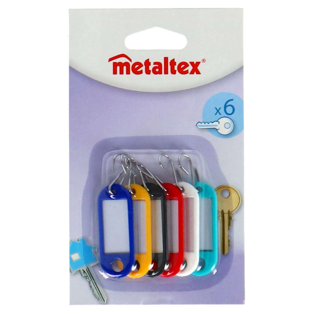 Metaltex Key Cards 6 stykker