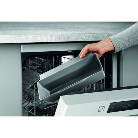 Metaltex clean tex aanrechtafvalbak 35x16x13 cm grijs