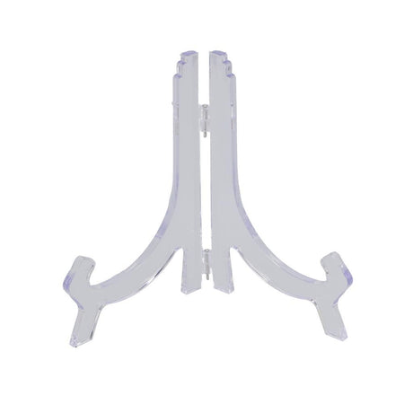 Metaltex bordenstandaard 18-26 cm acryl transparant