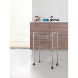 Tomado-metaltex tomado metaltex keuken badkamer opbergtrolley lugano 41x23x63 cm wieltjes