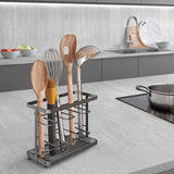 METALTEX Kitchen Uptensils Uchwyt 23x11x15 cm metalowy czarny