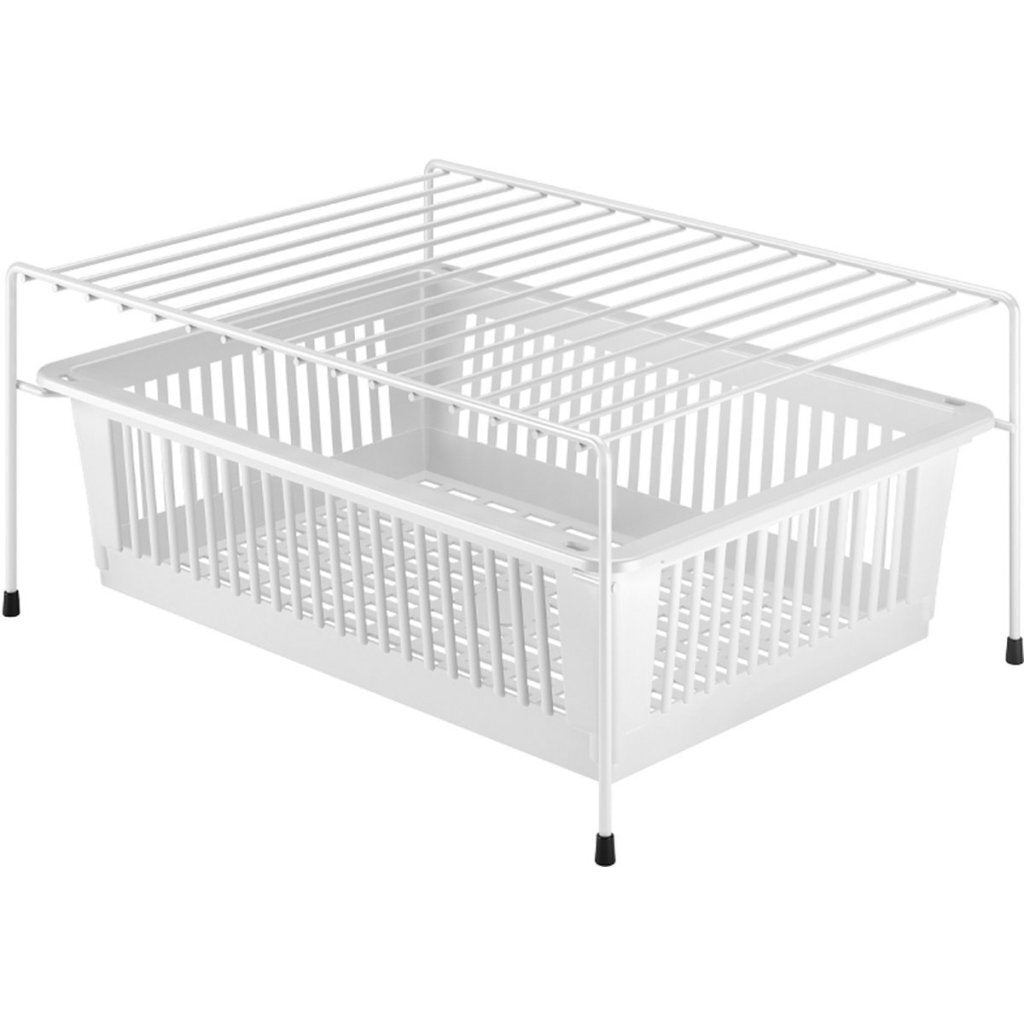 Metaltex Dino Rek + Basket 33x45x20 cm bianco