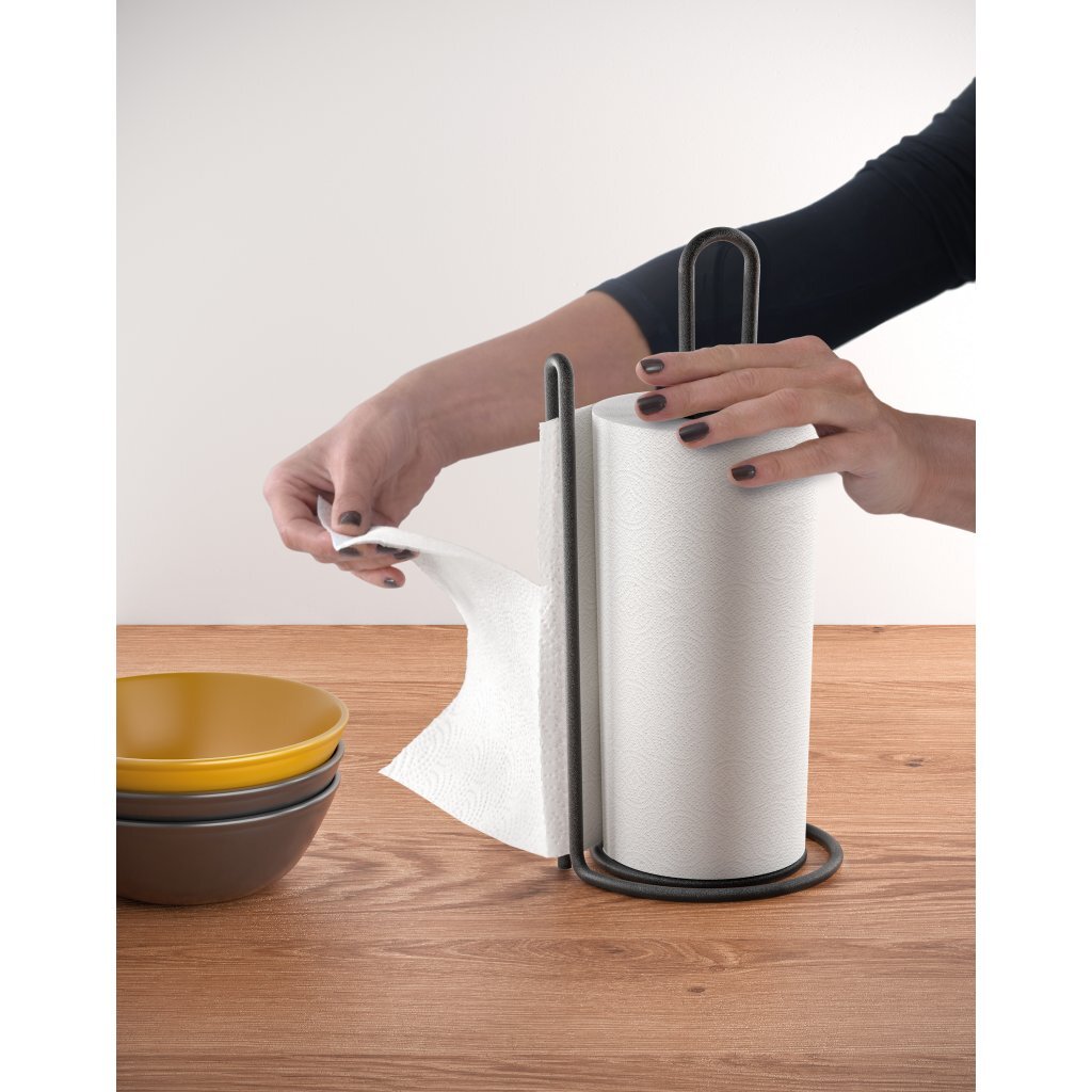 Metaltex Kitchen Roll -Rolder 15x32 cm czarny