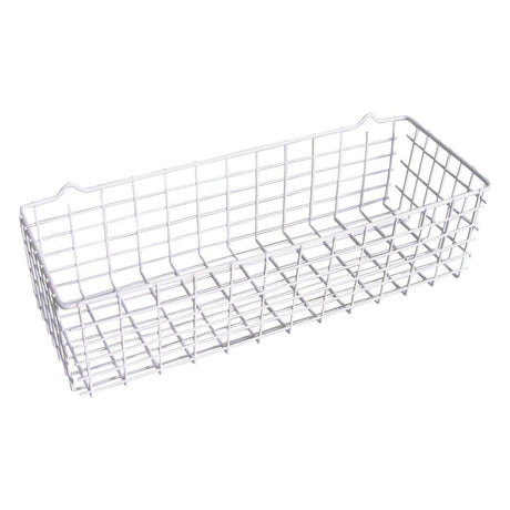 Metaltex pandino mandje wit 33x12x9cm
