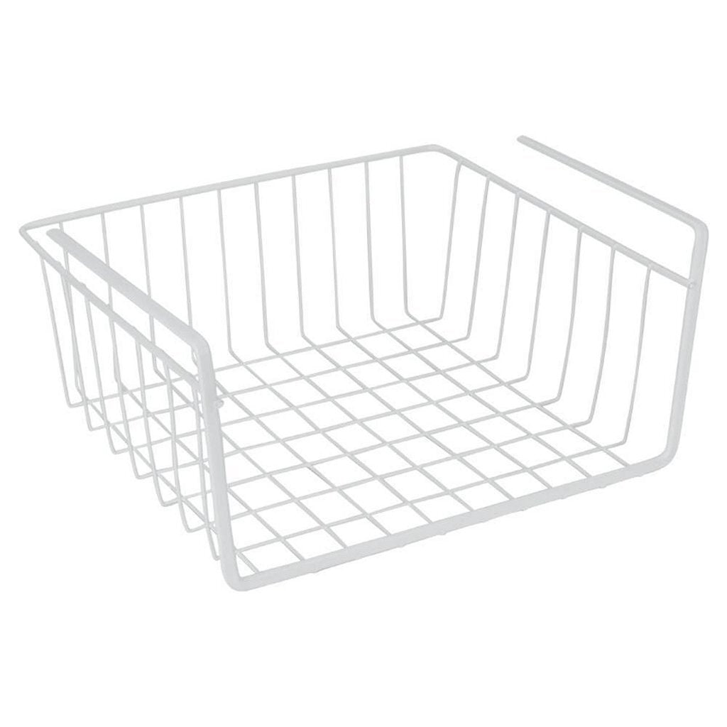 Metallex Hang Basket 30x26x14 cm Wäiss Metall