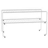Metaltex sky ruimtewinner 2 etages 47x23x26 cm zilver
