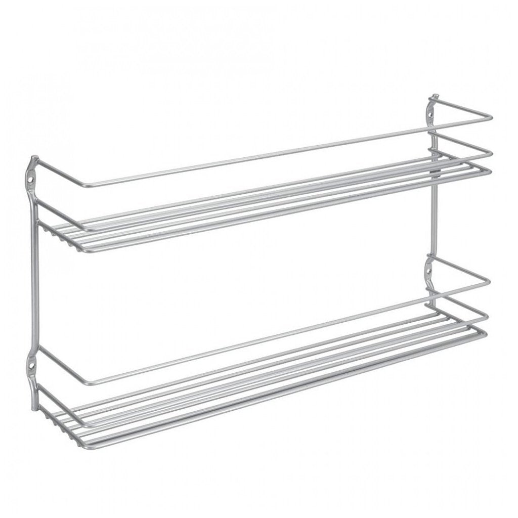 Metaltex Space Saver Smart Kitchen Pepito Herb Rack 2 etager 36x8x19 cm sølv