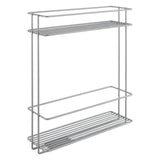 Metaltex Metaltex Space Saver Kitchen extensible de l'évier d'évier Rack de cabinet 11x38x34 cm argent