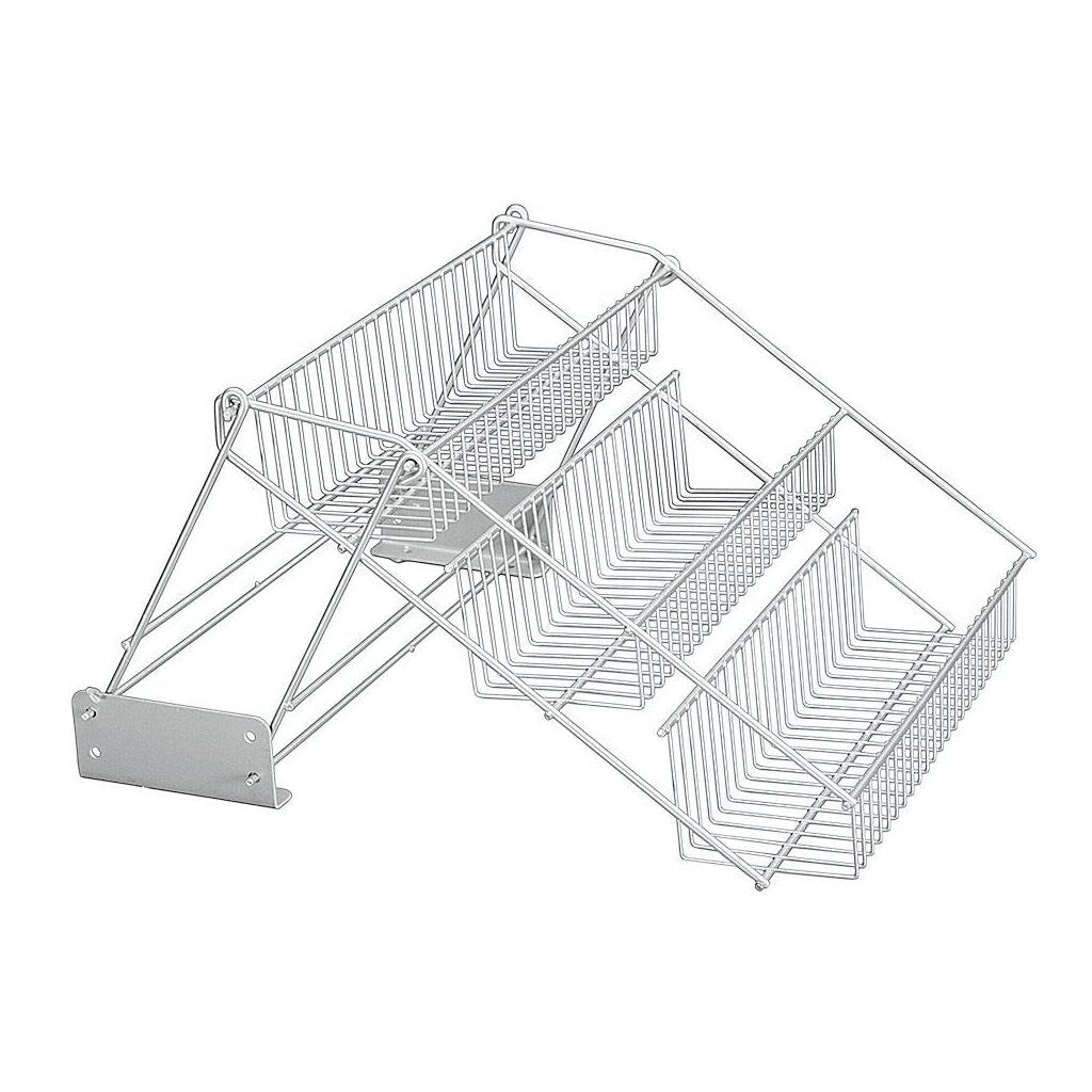 MetalTex MetalTex upp och ner rack 33x28x22 cm silver