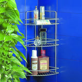 Metaltex Reflex Bathy Rack 3 pisos 23x23x53 cm de plata