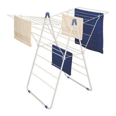 Metaltex vento 20 droogrek 58x111x109 cm grijs blauw