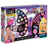 Clementoni crazy chic butterfly beautyset make-up koffer