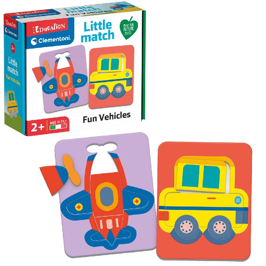 Clementoni little match fun vehicles