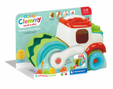 Clementoni clemmy baby sensorische stoomwals