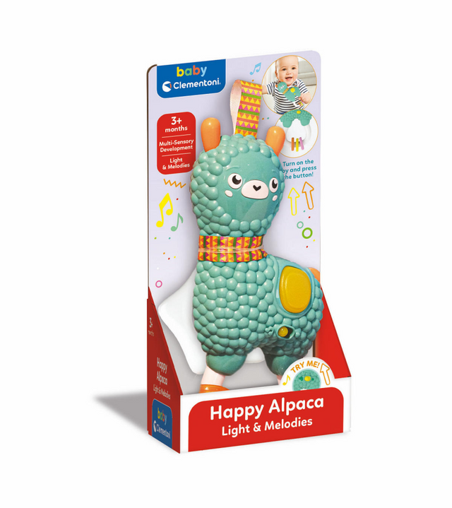 Clementoni baby happy alpaca