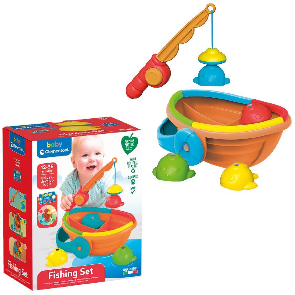 Clementoni Baby Regenboog Visspel