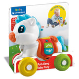 Clementoni baby trekfiguur paard + geluid