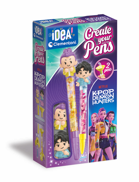 Clementoni create your k-pop pens - zoey mira