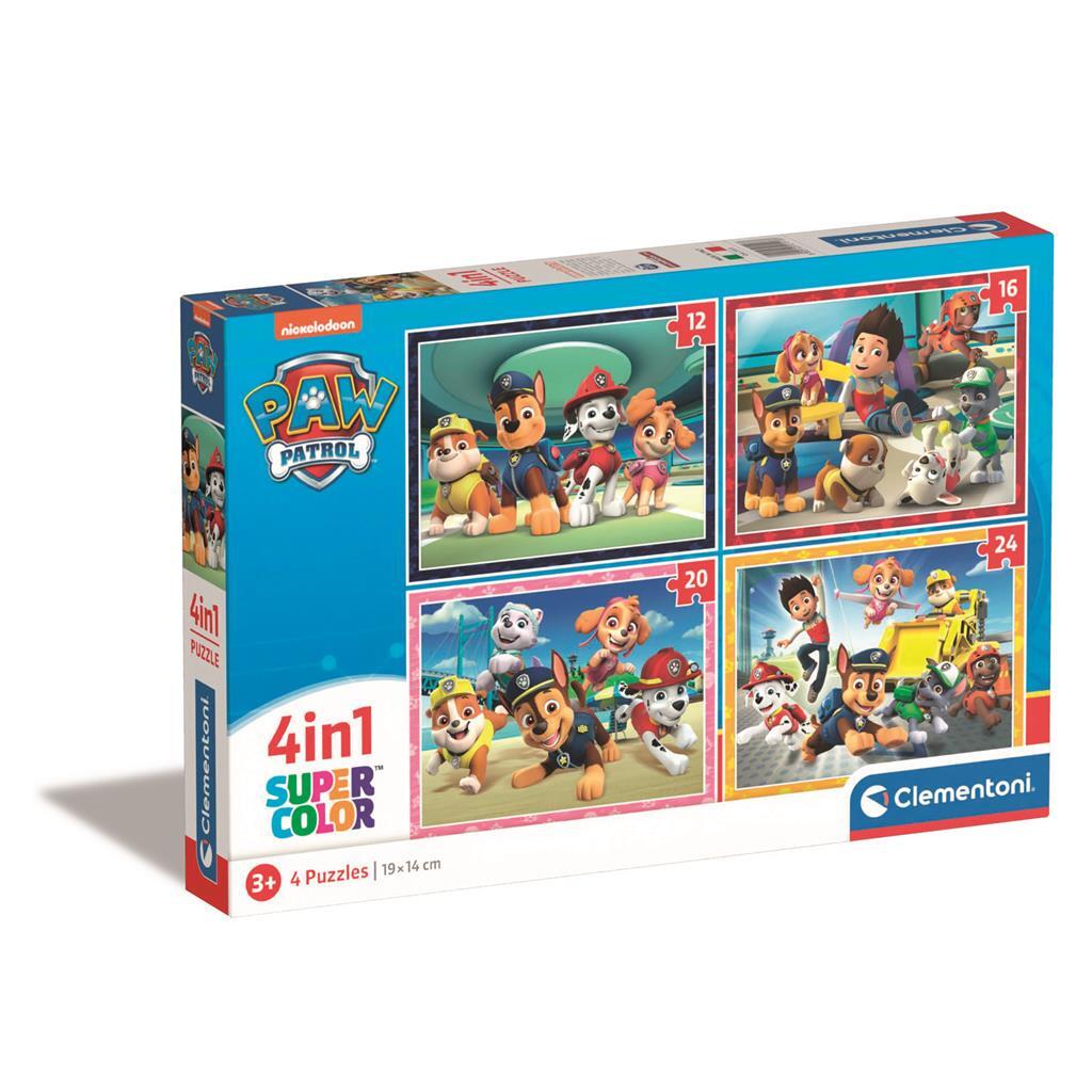 Clementoni puzzle Paw Patrol, 4in1