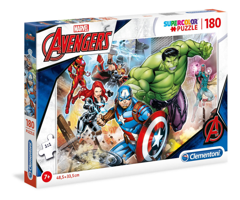 Clementoni puzzel 180 stukjes the avengers