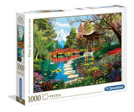 Clementoni puzzel high quality 1000 stukjes fuji garden