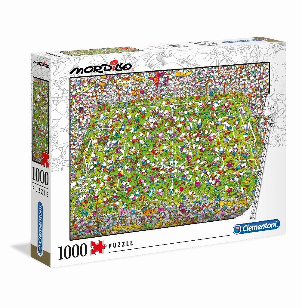 Clementoni Mordillo Puzzle Match 1000 stycken