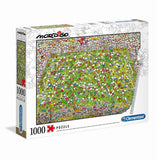 Clementoni Mordillo Puzzel The Match 1000 Stukjes