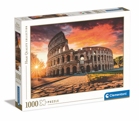 Clementoni puzzel high quality 1000 stukjes - rome zonsonder