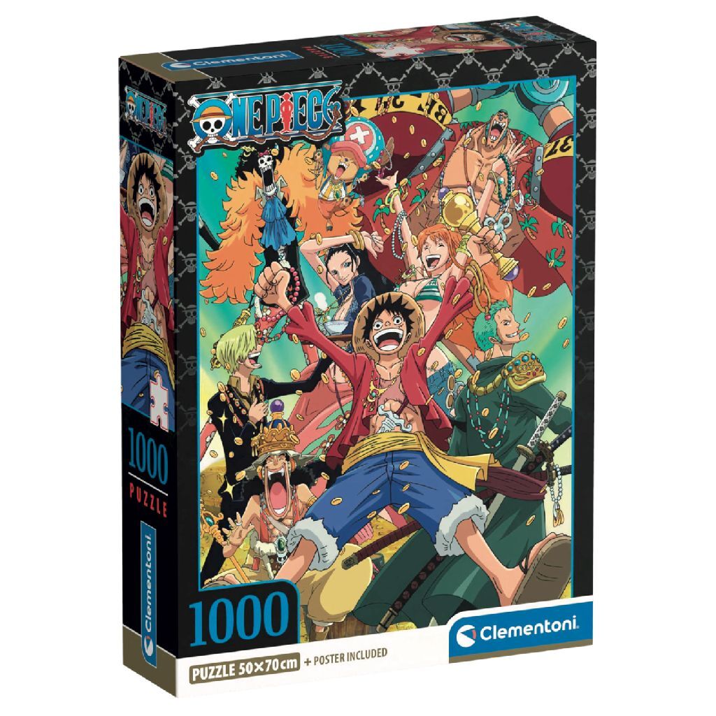 Clemenstoni Puzzel Anime 1000 Stécker