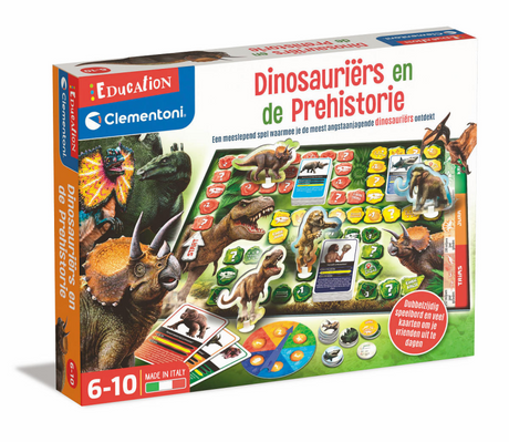 Clementoni education - dinosauriers en de prehistorie