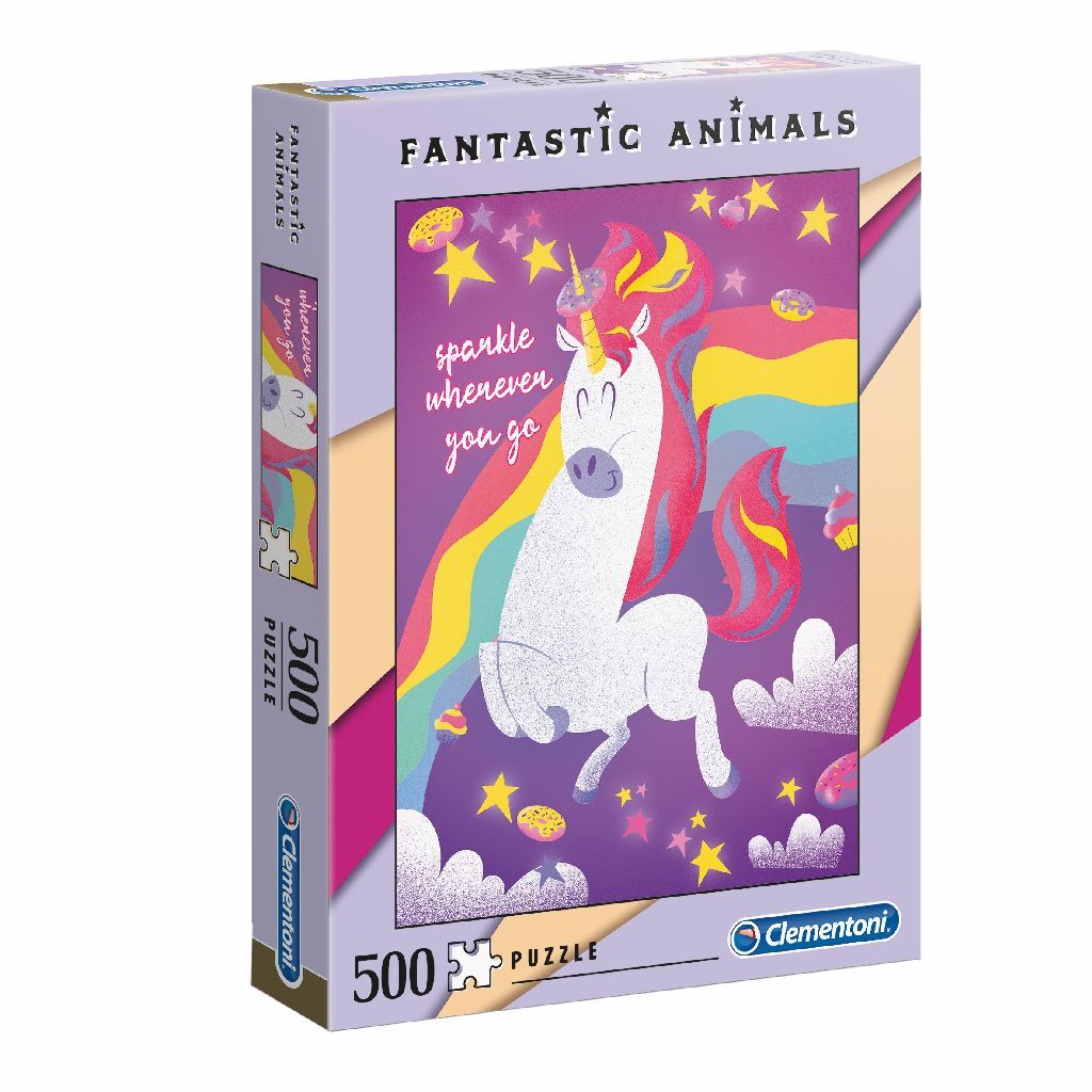 Clementoni Fantastische Tiere Puzzle 500 Stücke