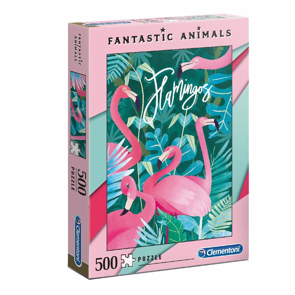 Clementoni Fantastic Animals Puzzle 500 Pieces