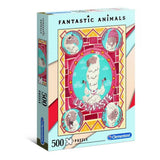 Clementoni Fantastic Animals Puzzle 500 Pieces