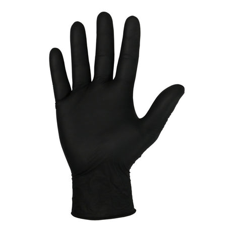 Bodyguards handschoen nitril zwart ongepoederd (m) (100 stuks)