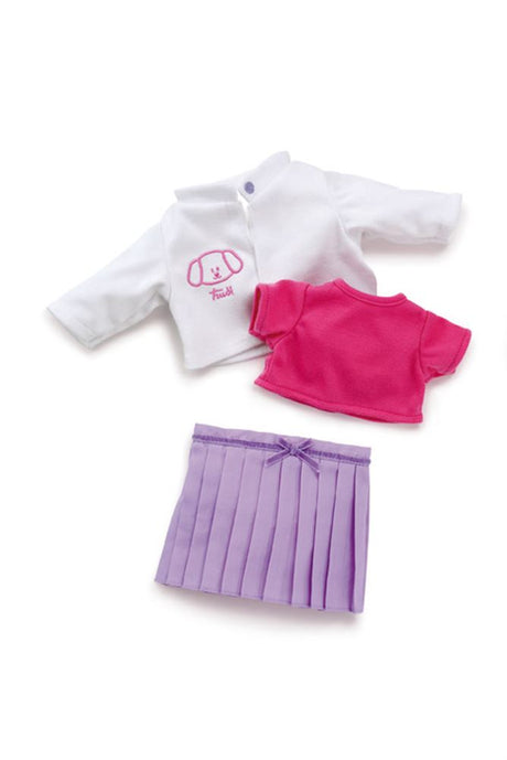 Trudi kleding 30 cm. set paarse rokje | 2 stuks